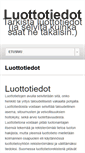 Mobile Screenshot of luottotiedot.info
